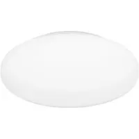 Briloner - plafonnier LED, plafonnier LED salle de bain IP44, lampe de salle de bain, lumière blanche chaude, Ø275 mm, blanc