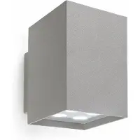 LEDS-C4 Afrodita - Mur extérieur LED Up & Down gris clair 1690lm 3000K IP55