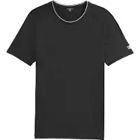 Wilson Team Seamless Crew Short Sleeve T-shirt Noir M Homme