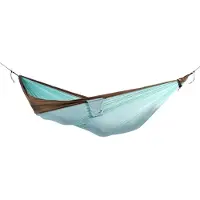 Ticket To The Moon ORIGINAL HAMMOCK, Hamac, Bleu/Brun