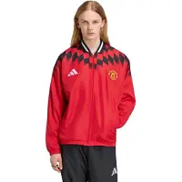 Adidas Manchester United Stadium Tracksuit Jacket Rouge S Homme