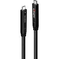 Lindy 43398 Displayport To Usb-c Cable Argenté
