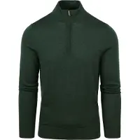 Suitable Merino Half Zip Sweater foncé Vert Vert foncé taille XL