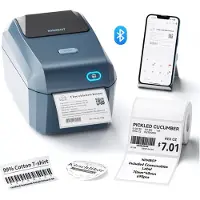 Niimbot K3 -Etikettdrucker Blau (203 dpi), Imprimante d'étiquettes, Bleu