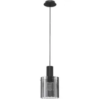Lyora Suspension design Mirbi 1 lumière noire