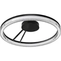 Lyora Plafonnier noir Lonela concevoir