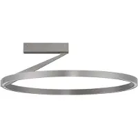 Lyora Plafonnier design Tilia nickel