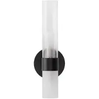 Nova Luce CENTURY Applique G9 double noir 10x11x31cm dimmable 9006054 (G9)
