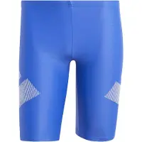 Adidas Maillot de bain de sport 'Big Bars' bleu roi / blanc