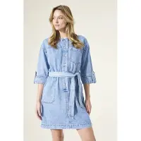 Garcia femme Robe, XXL, Bleu