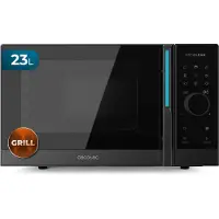 Cecotec Micro-ondes Numérique avec Grill de 23L Proclean 5130. 800W et 1000W de Grill, Cuisson Uniforme, 5 Niveaux de Puissance