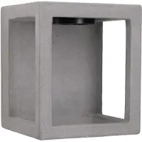 Forlight Appareil d'éclairage extérieur LED C4 Box - 4 W, lumière blanche neutre, 208 lm, indice de protection IP65, couleur grise