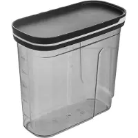 Orion Récipient de cuisine Boîte de conservation Verseuse pour flocons de céréales Gruaux Farine Pâtes Sucre Produits en vrac avec couvercle doseur Graduation 1,8l
