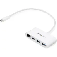 StarTech.com Hub 3 ports USB 3.0 avec GbE - USB Type-C vers 3x USB Type-A