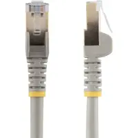 StarTech.com .com Câble CAT6a 7,5m - gris - Câble CAT6a - STP - Snagless-RJ45 mâle