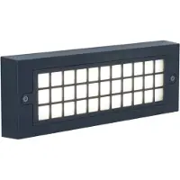 Forlight Applique extérieure LED C4 Netz - 16 W, lumière blanc chaud, indice de protection IP44, couleur noire