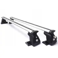 Amos Barres de toit pour Volkswagen Transporter (T6) Van 4/5 portes, année de construction 2015-2021