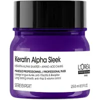 L'Oréal - Keratin Alpha Sleek Masque - Hydratation Et