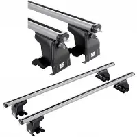 Amos Porte-bagages de toit pour Nissan Cube, monospace, 5 portes, modèle de 2009 à 2014