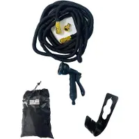 Vago-Tools Tuyau d'arrosage flexible, tuyau d'eau, tuyau de 15 mètres, comprenant un adaptateur 1/2" vers 3/4"