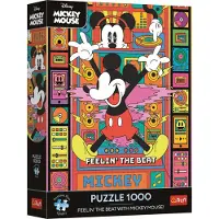 Trefl Puzzle 1000 pièces Disney « Dans le rythme avec Mickey »