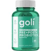 Goli Nutrition , Prébiotiques+Postbiotiques+Probiotiques, 60 Gommes