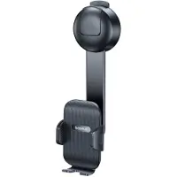 Baseus Uchwyt samochodowy PrimeTrip C03 z przyssawką na deskę rozdzielczą - czarny, Support pour smartphone, Noir