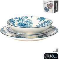 Ovenza Provenza Tableware 18 Pieces Bleu