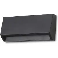 Forlight Applique extérieure LED C4 Grove - 1,6 W, lumière blanche neutre, 95 lm, indice de protection IP65, couleur noire