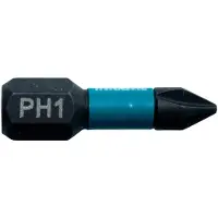Makita PH1 Embout de tournevis, type à frapper, 25 mm (Cruciforme Phillips PH)