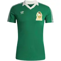 Adidas Maillot domicile Mexique '86 #9 Retro - Vert, Vert