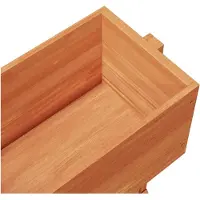 vidaXL Clôture de jardin verticale orange 48 x 30 x 70,5 cm