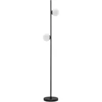 Nova Luce NUVOLE LED Lampadaire noir 16W blanc chaud 28,5x25x169,5cm 9061437