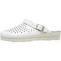 Beck Theo : chaussures de ville pour hommes, sandales, couleur blanche, style décontracté