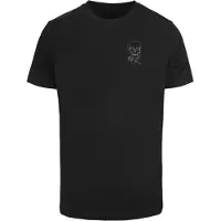 Mister tee T-Shirt noir / blanc