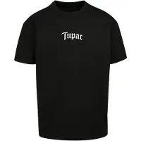 Merchcode T-Shirt 'Tupac - 2Pacalypce' gris / noir / blanc