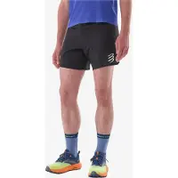 Compressport - Short léger et respirant - Trail Racing Overshort M Black - Taille L - Noir