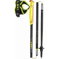 LEKI - Bâtons de trail en aluminium - Evotrail FX One TA en Aluminium - Taille 115 cm - Noir