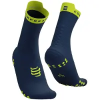 Compressport Chaussettes Pro Racing v4.0 Run High blanc vert, Taille Taille 1