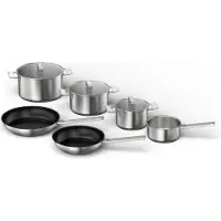 Bosch Batterie de cuisine 6 pièces inox - - HEZ9SE060 -
