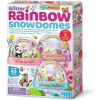 4M Set créatif - Boules de cristal avec arc-en-ciel et paillettes
