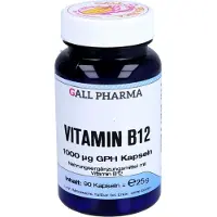 GALL PHARMA GALL PHARMA, capsules de vitamine B12 1000 µg (GPH), boîte de 90 capsules