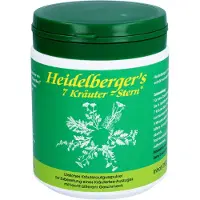 Gesundheitsversand A. Heine GmbH Heidelberger's 7 Kräuter-Stern poudre d'infusion soluble aux herbes, 250 g de poudre