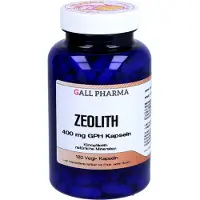 Hecht Pharma GmbH Geschäftsbereich Handelsware GALL PHARMA, Zéolite 400 mg, gélules GPH, boîte de 180 gélules