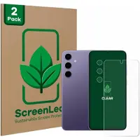 ScreenLeaf Film de protection pour Samsung Galaxy S24 (écran + appareil photo) Film de protection d'écran (Samsung Galaxy S24+), Téléphone portable : film de protection, Transparent