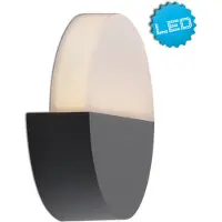 Näve Applique murale d'extérieur LED - anthracite - anthracite ; 1221597