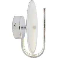 Näve Applique murale LED / argent