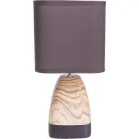 Näve E14 Lampe de table DORIAN Ø15cm tabac 3144164