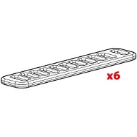 Lampa N99982, dimensions : 40 mm, 40 mm, 170 mm