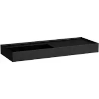 Laufen Kartell lavabo, encastré, tablette à droite, sans trou pour robinetterie, sans trop-plein, 1200x460mm, H8133327161121